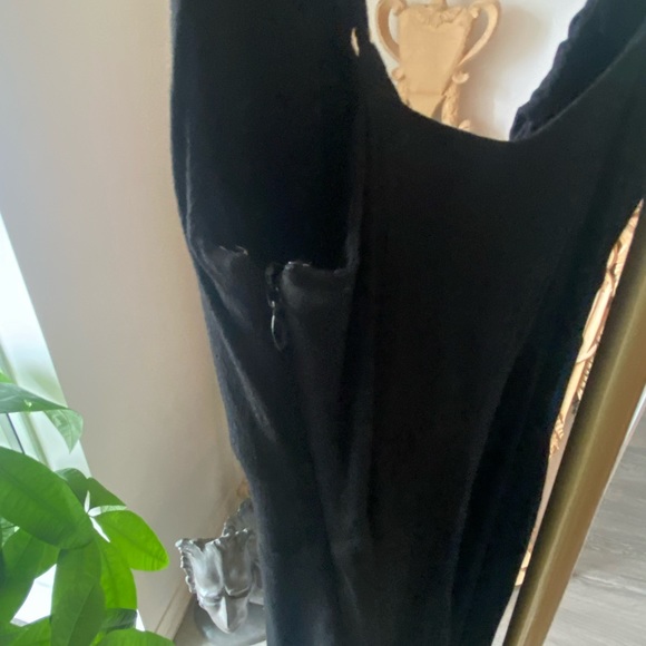 Wilfred Jumpsuit, Black, Size S, Crop Wide Leg, with Pockets - Picture 9 of 11